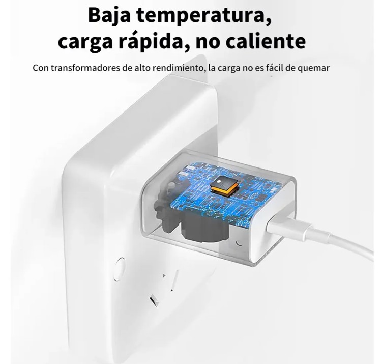 7kit Cargador 20w Inal&aacute;mbrico 5000 auricular Para Iphone image number null