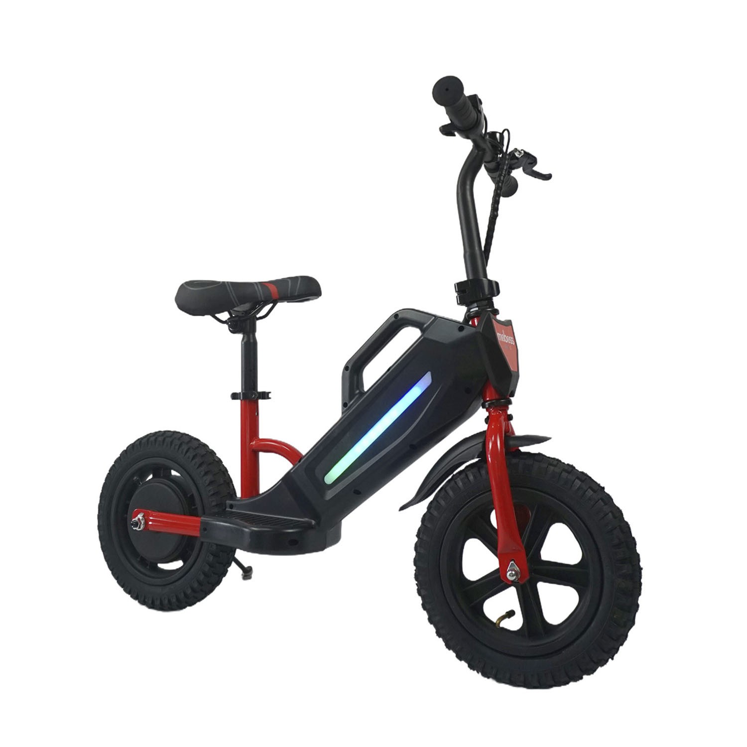 Bicicleta Electrica Infantil Moboss K01 Motor 180W 24V Roja image number null