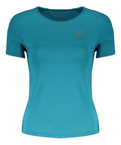 Playera Charly Mujer Deportiva Manga Corta 5018216450 Azul M/m M image number null