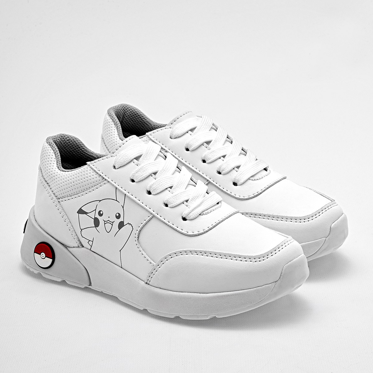 TENIS NI&Ntilde;O LICENCIAS YUYIN PO4070 BLANCO GRIS NAPA image number null