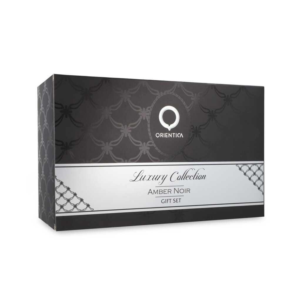 Set Luxury Collection Amber Noir de Orientica 4 piezas EDP image number null