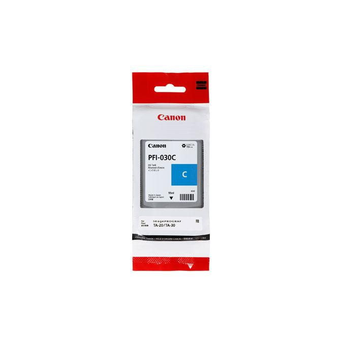 Tinta Original Canon PFI-030 Cian 55 ml para imagePROGRAF TA-20 y TA-30 image number null