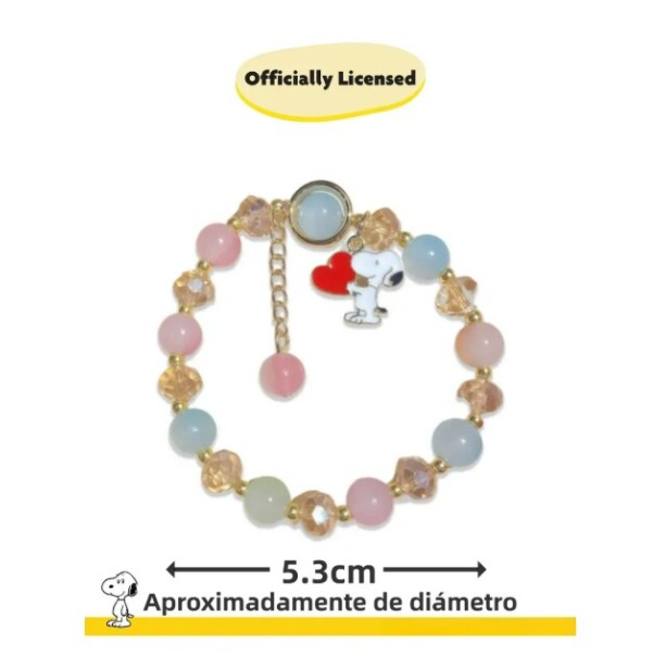Set De Collar Y Pulsera Snoopy image number null