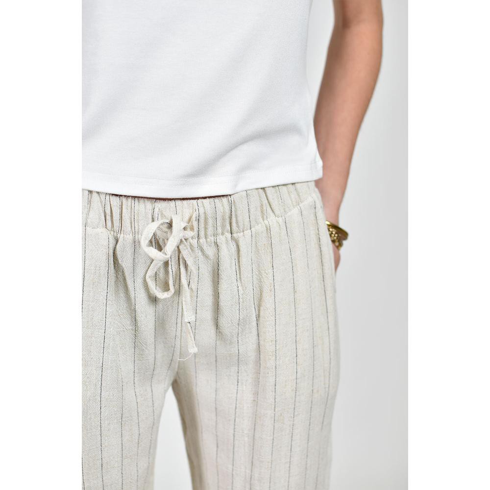Pantalon de lino rayado Roman Fashion /Juvenil, 9205 (Arena) image number null