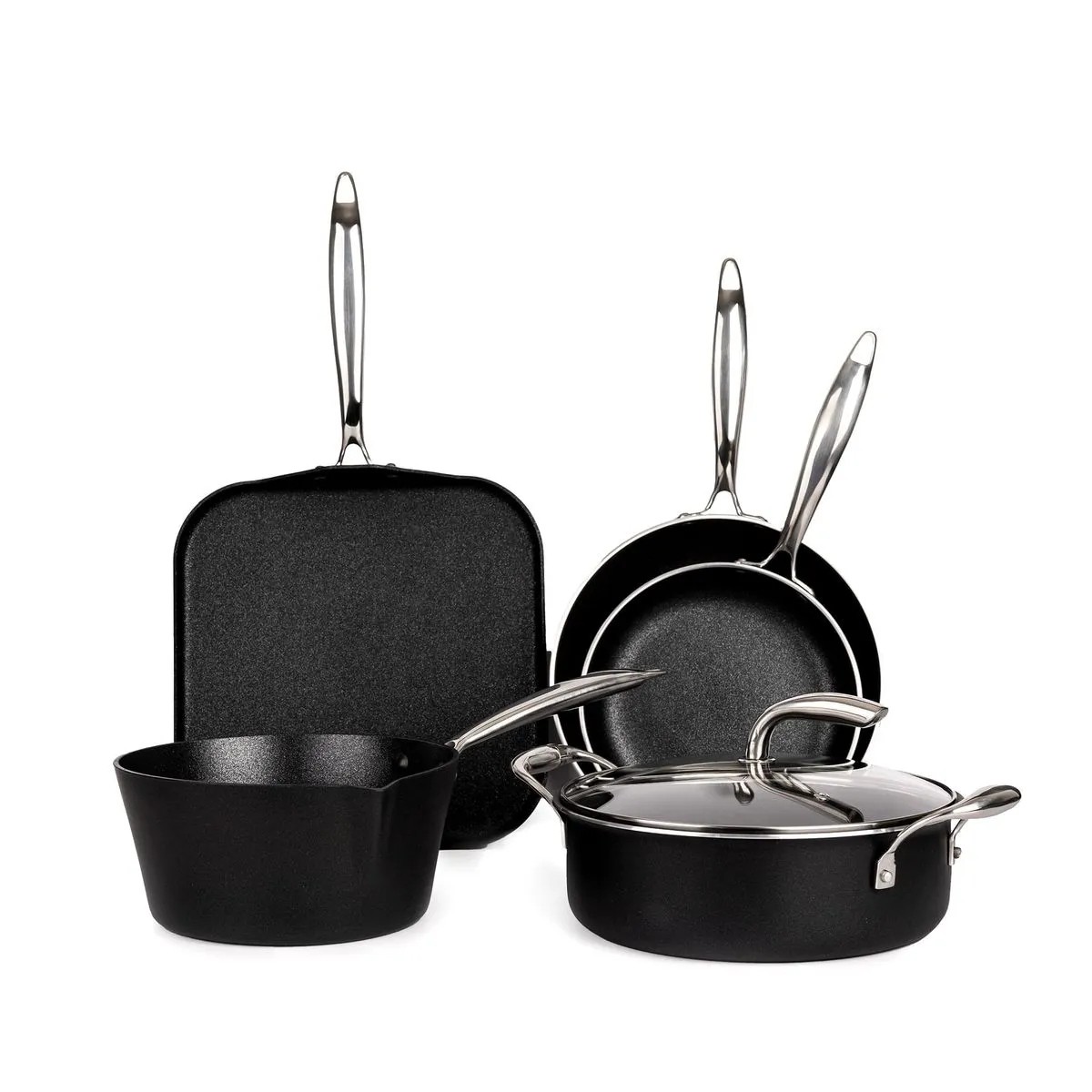 Bateria de Cocina Vasconia 70010456 Urban 6 Piezas Negra SYP-Y5 image number null