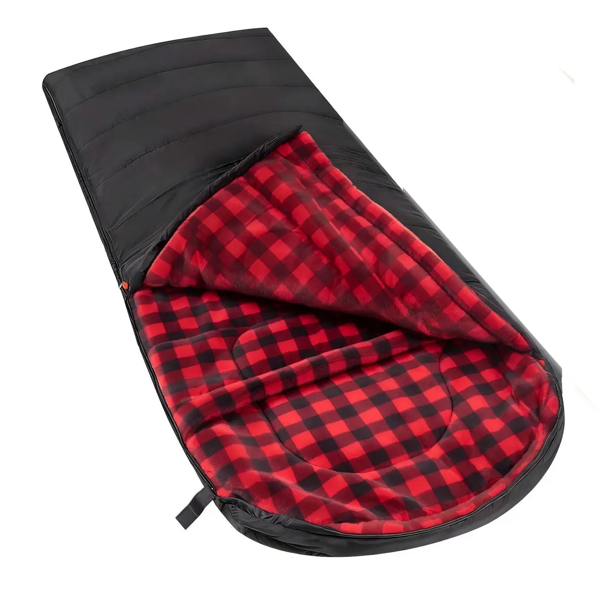 Bolsa De Dormir Slipping Bag Color Negro Con Cierre Del Lado Derecho image number null