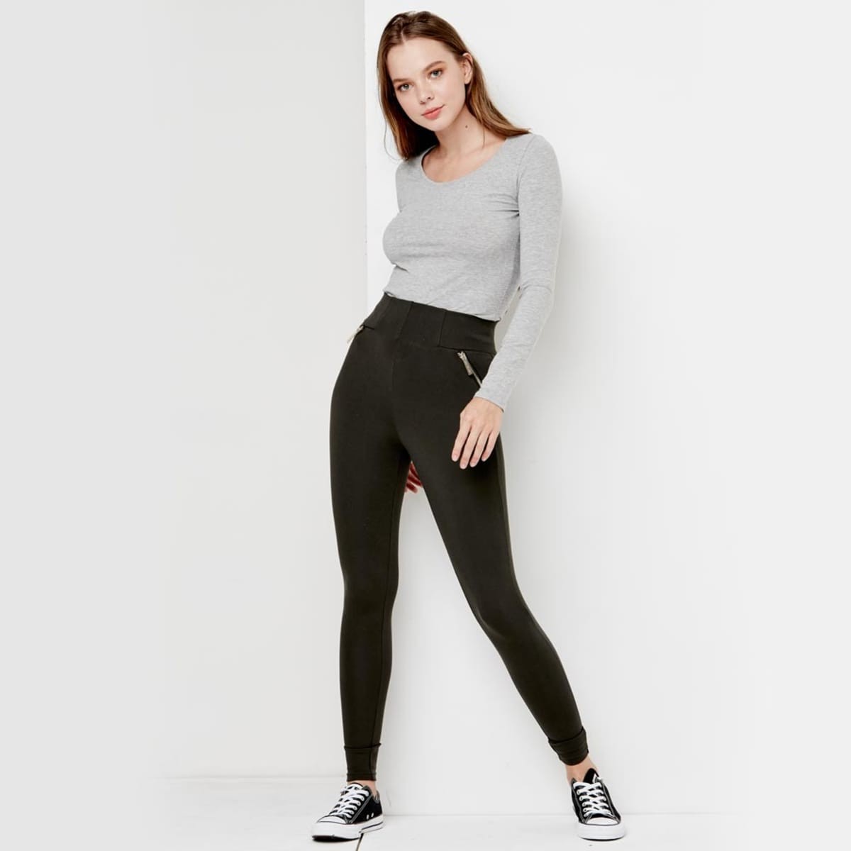 Playera Casual Holly Land color Gris para Mujer 3131 143143 image number null
