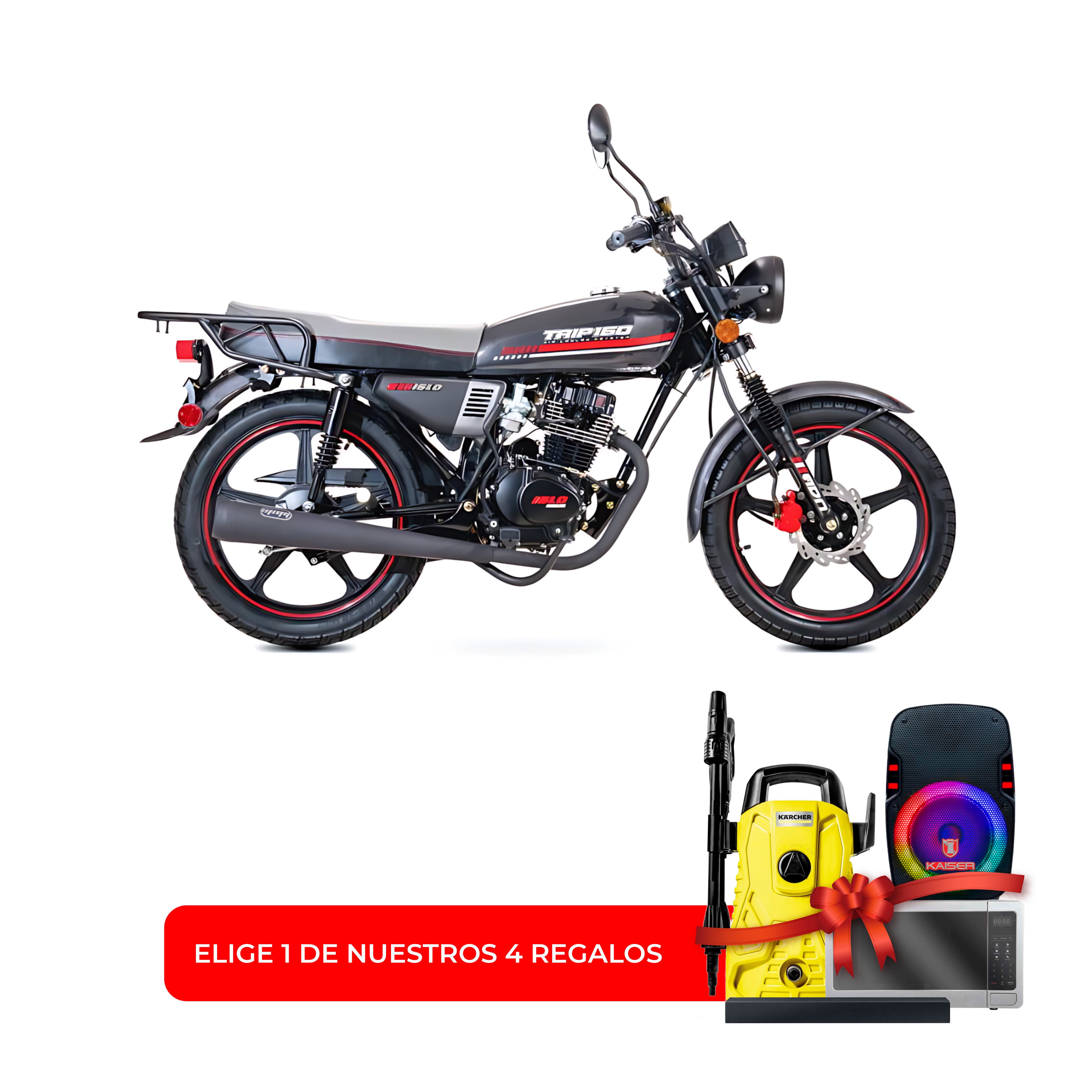 Motocicleta Islo Trip 150cc Manual Gris image number null