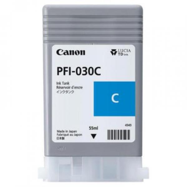 Tinta Original Canon PFI-030 Cian 55 ml para imagePROGRAF TA-20 y TA-30 image number null