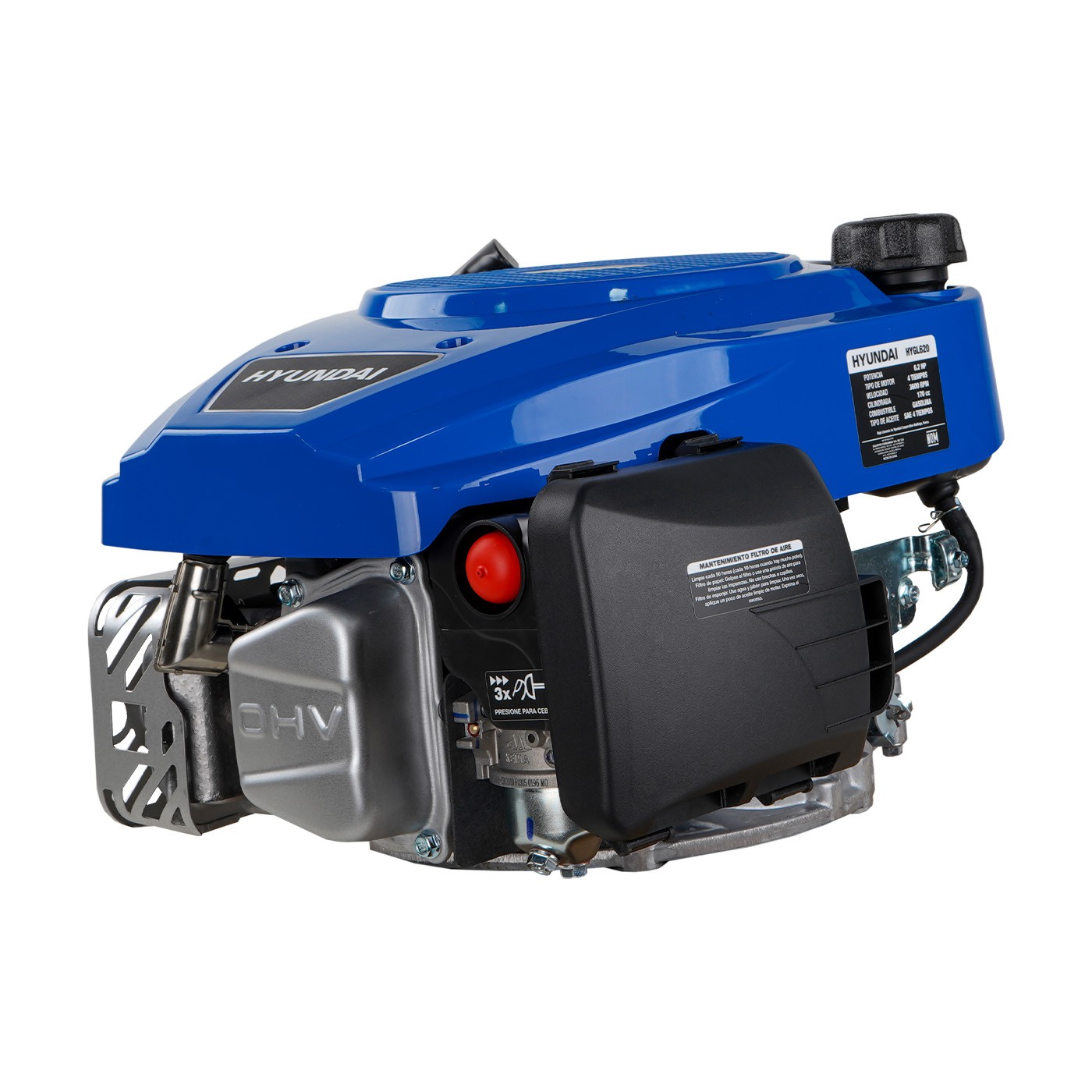Motor A Gasolina Hyundai P/Podadora 6.2 Hp 170Cc &ndash; HYGL620 image number null