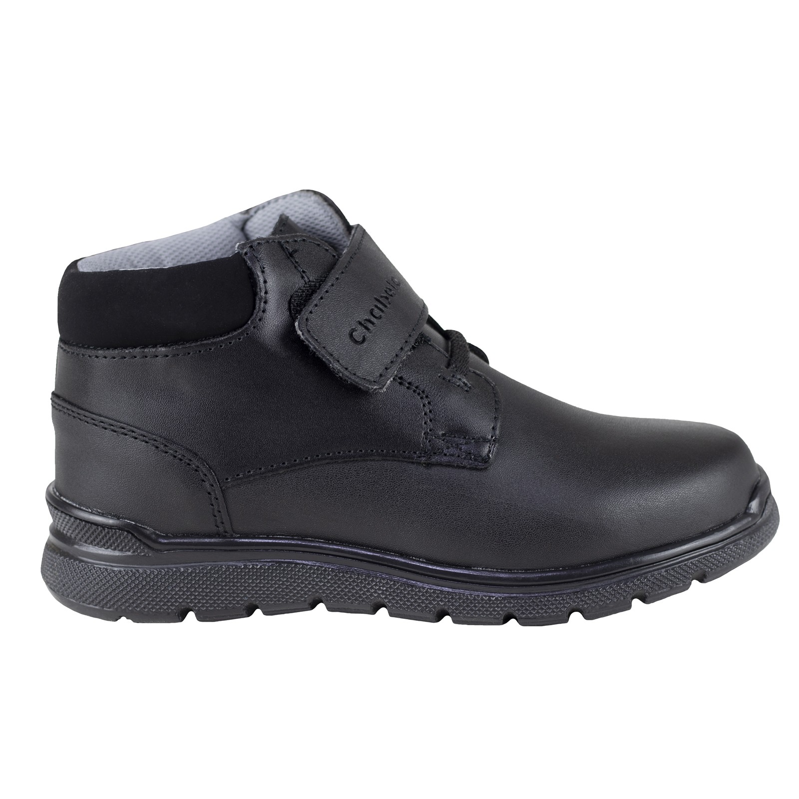 Botin Chabelo Escolar Ni&ntilde;os C25-a Piel Negro Confort 22-26.0 image number null