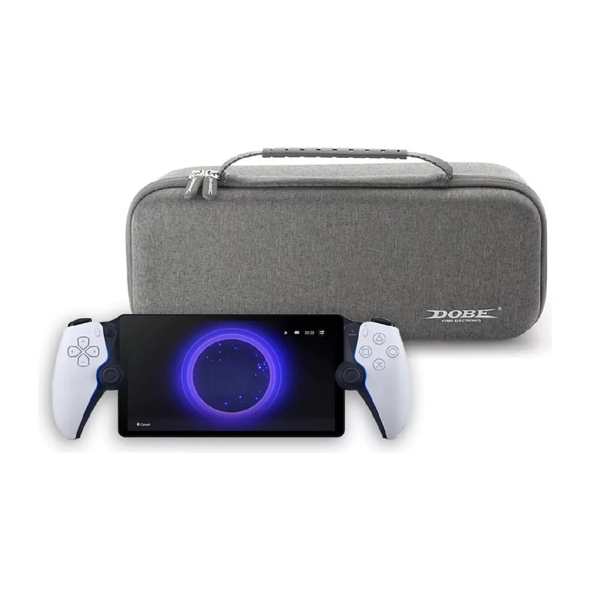 Estuche De Viaje Compatible Con Ps5 Portal Alta Proteccion Gris image number null