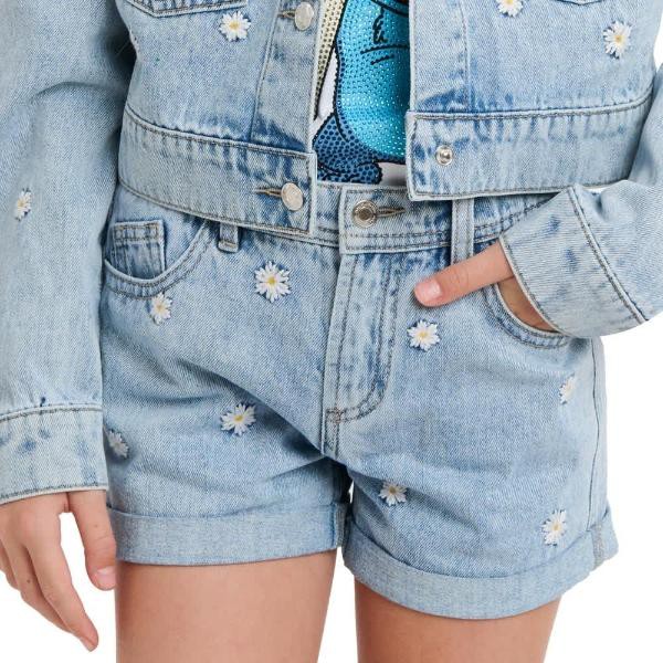Bermuda/short casual ni&ntilde;a gris Atmosphere Dnm modelo S62K image number null