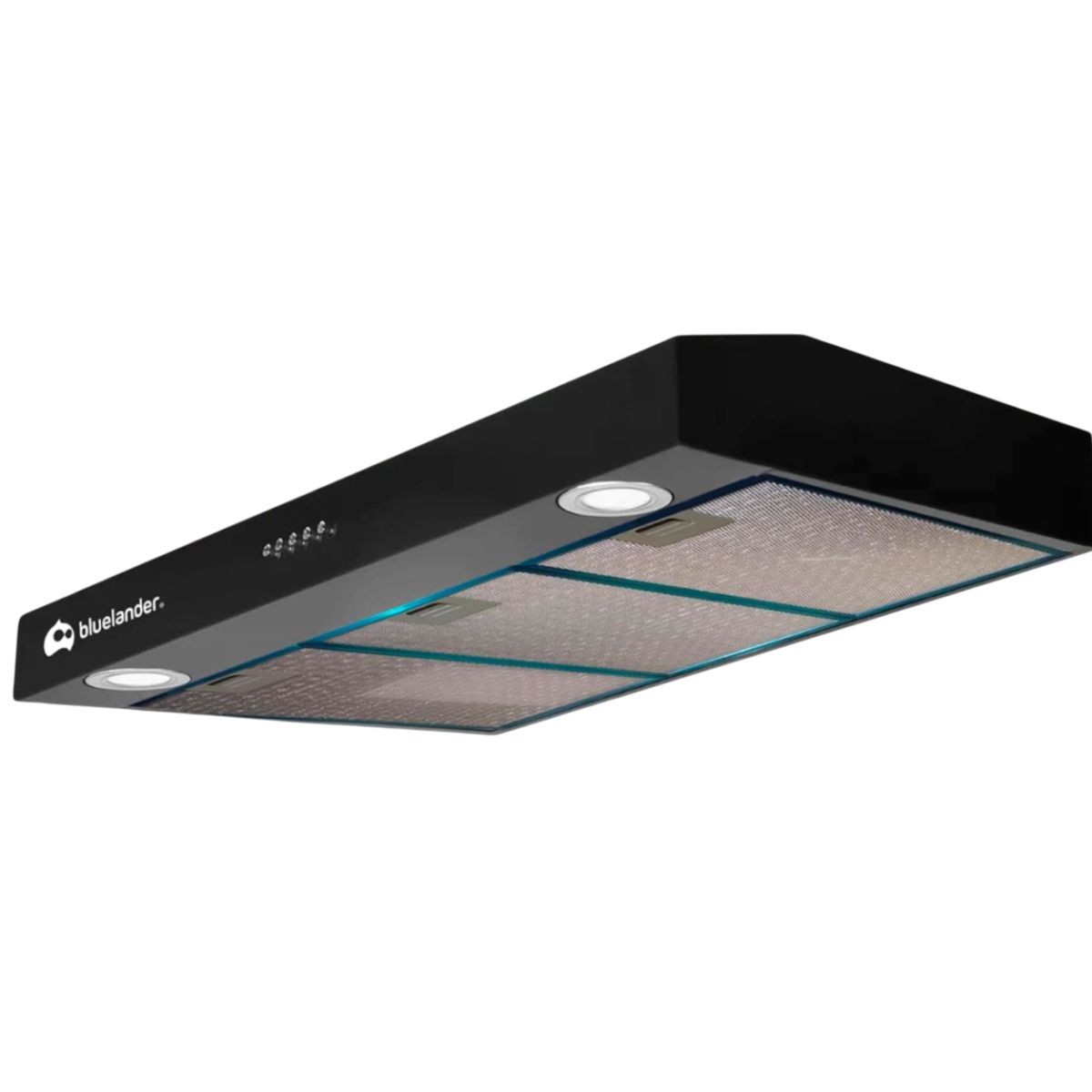 Campana Extractora de 90 cm para Cocina con Salida de Aire y Filtro de Carb&oacute;n Activado Bluelander image number null
