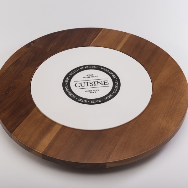 Lazy Susan Acacia/Madera - Cafe - Kessa. image number null