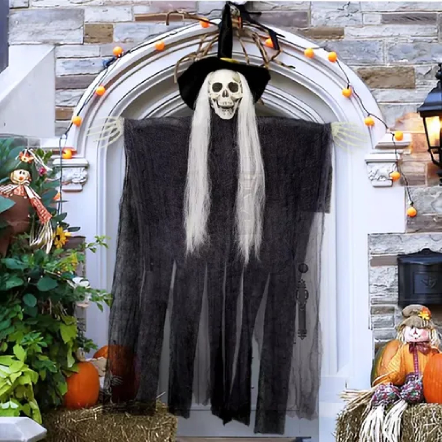 Halloween De Fantasmas Decoracion Adornos De Fiesta Brujas Naranja image number null