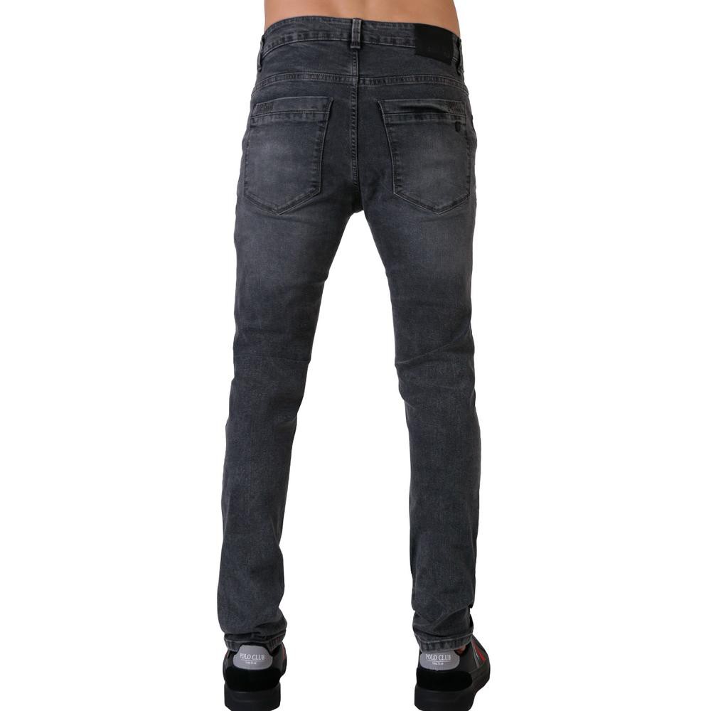 Jeans Hombre Moda Slim Gris Stfashion 57805420 image number null