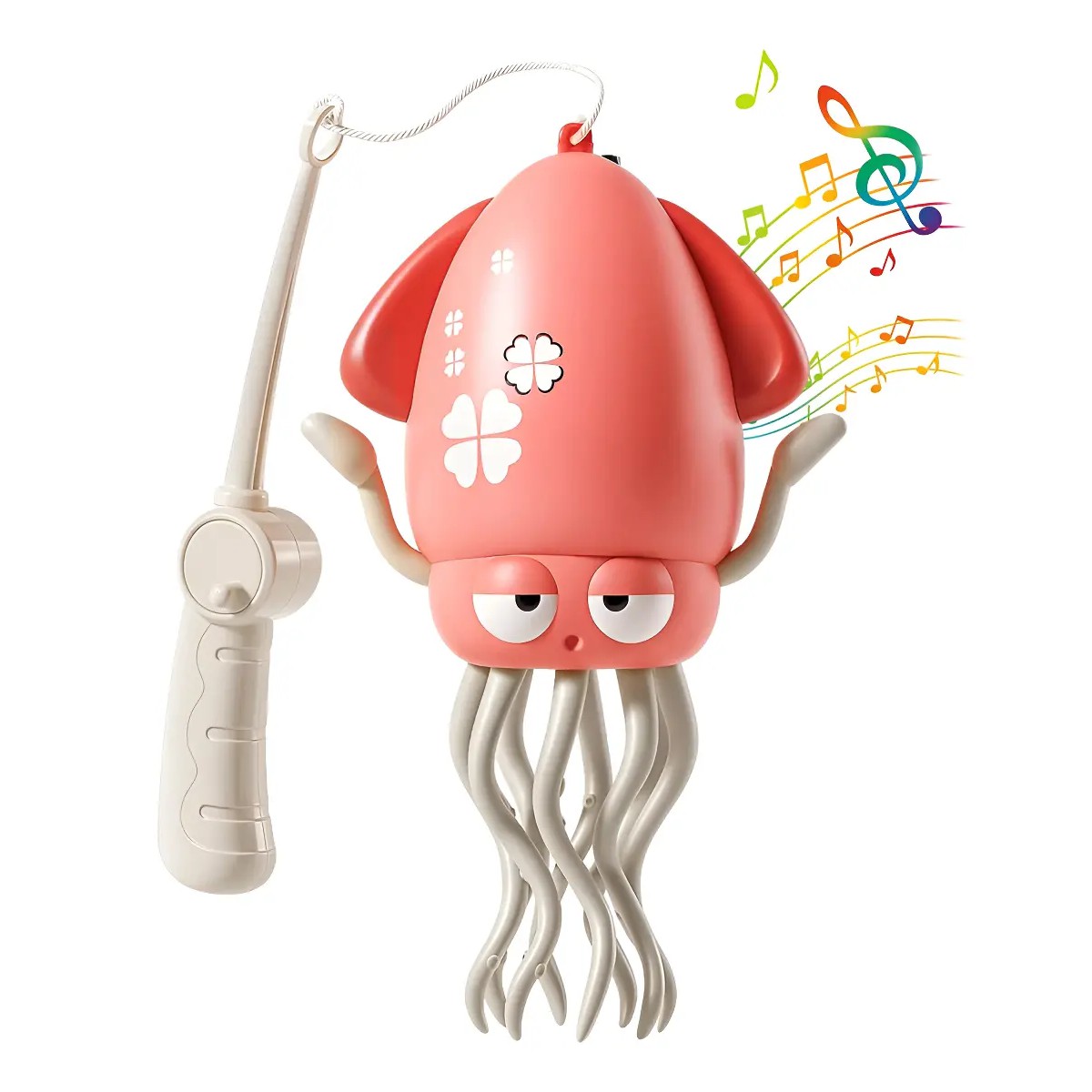 Juguete de Arrastre Pulpo con Sensor, M&uacute;sica y Luz LED para Beb&eacute;s image number null