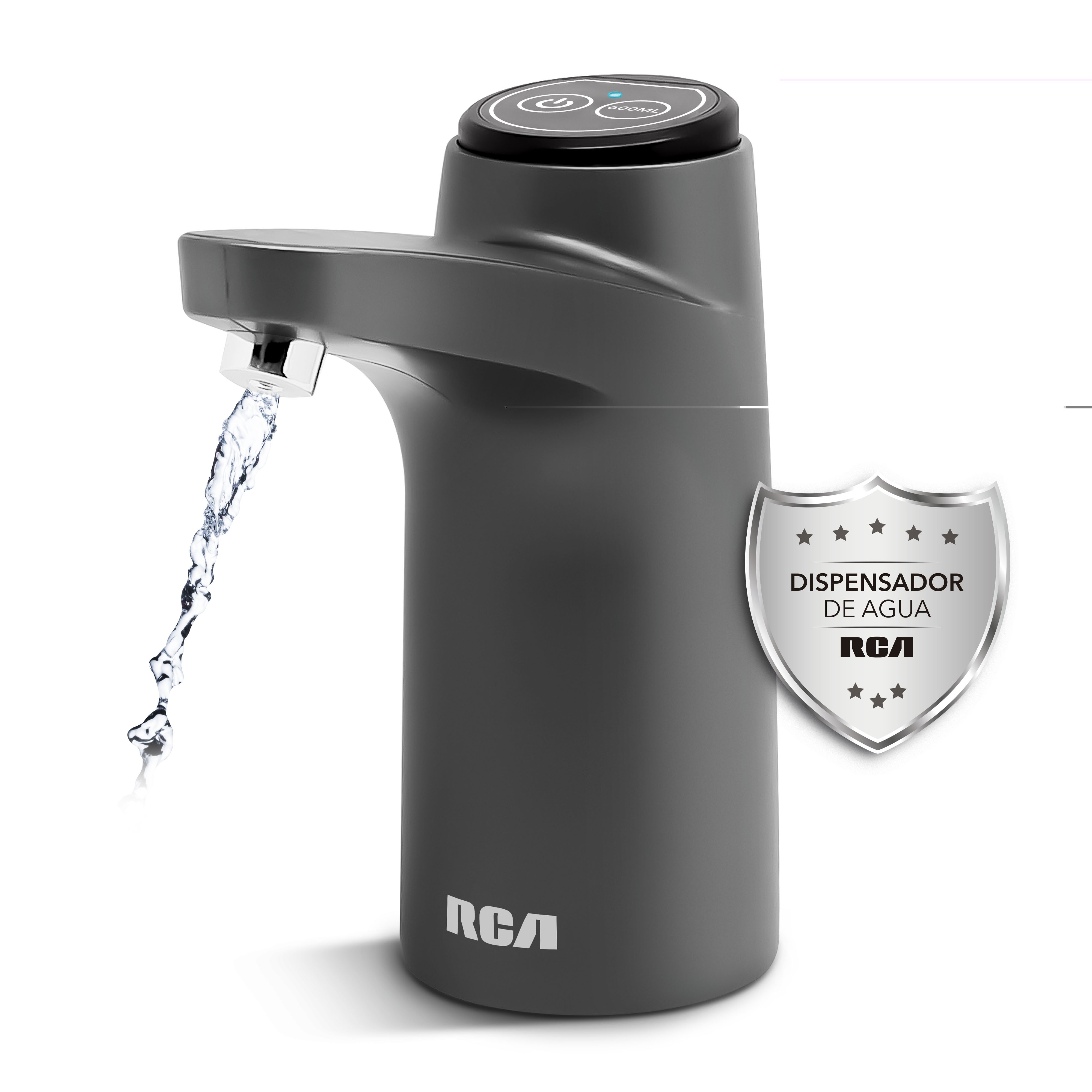 RCA Dispensador de Agua RC-WD2 El&eacute;ctrico, Compatible con Garraf&oacute;n, Funci&oacute;n de 600 ml. image number null