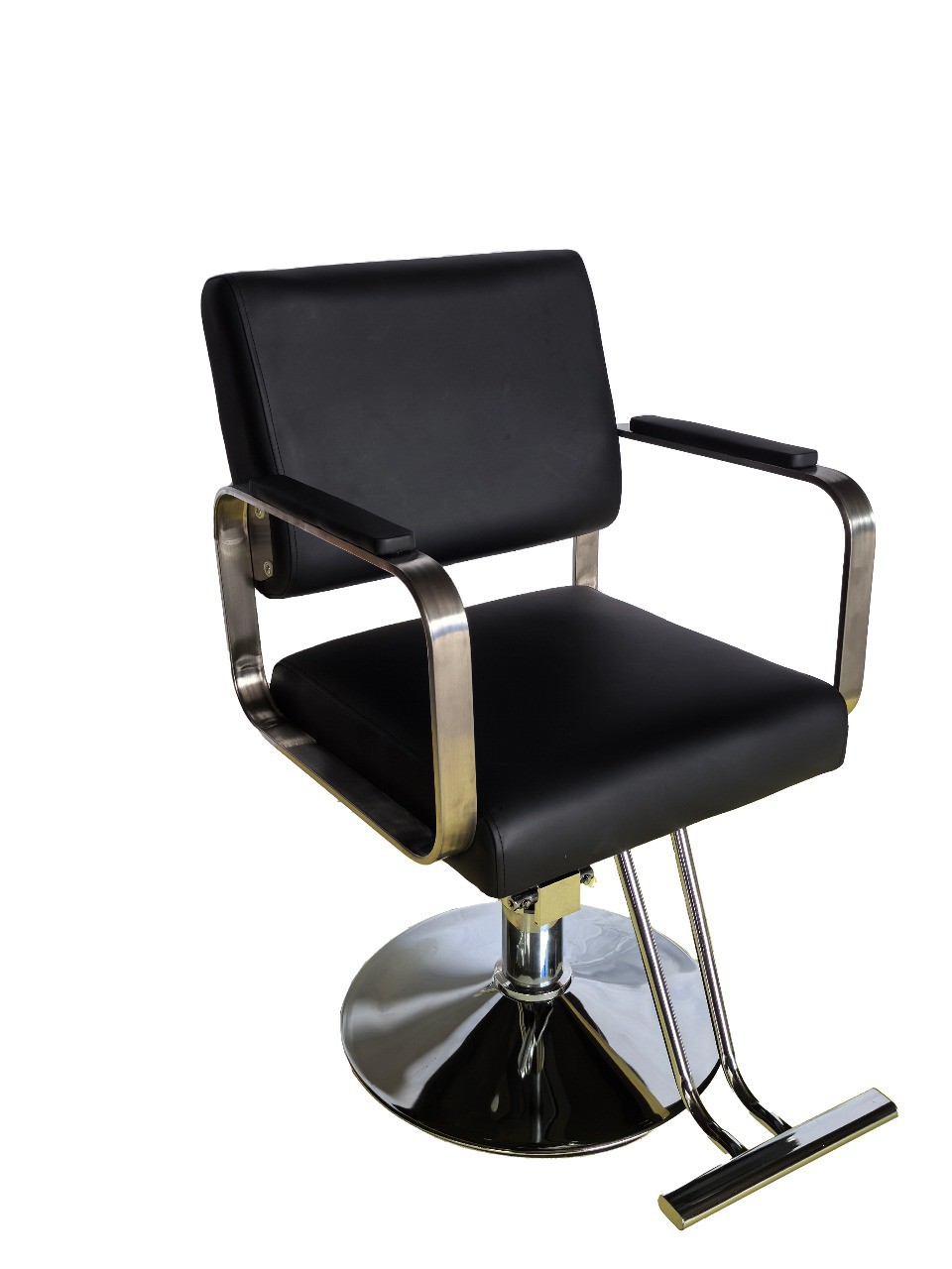 Silla Profesional De Corte Hidr&aacute;ulica Con Descansapies Est&eacute;tica Barber&iacute;a WS03 Letmex image number null