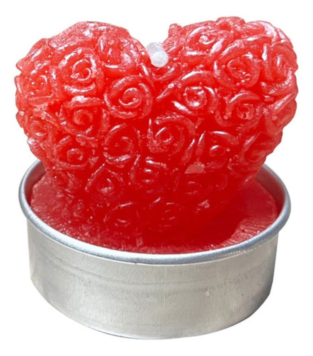 "24 Pzs Velas Rosa De Cera De Soja Para Aromaterapia Rojas ". image number null
