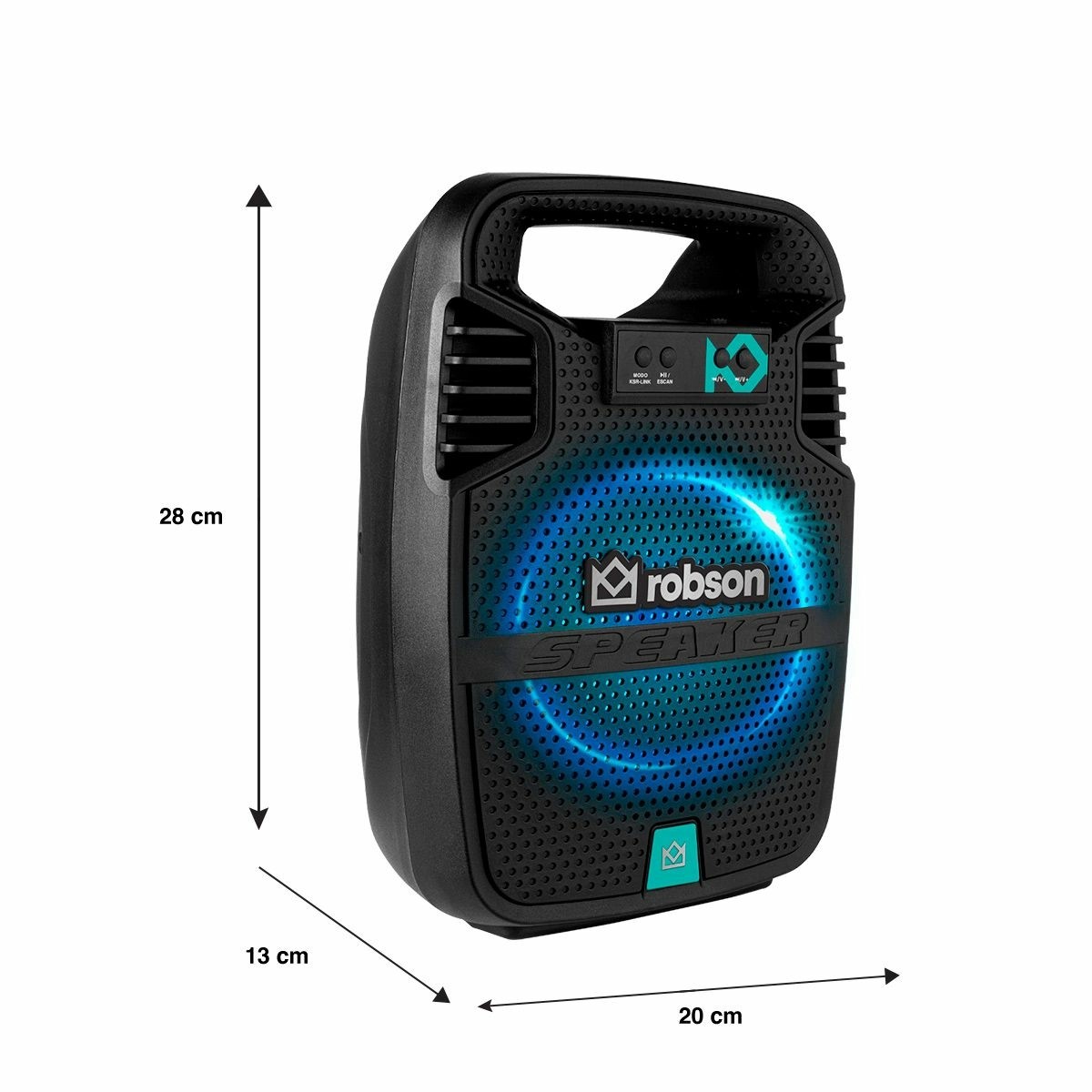 Bafle Robson MSA-8002 6.5" 4,500 W PMPO Speaker KSR-LINK ENDY5 image number null