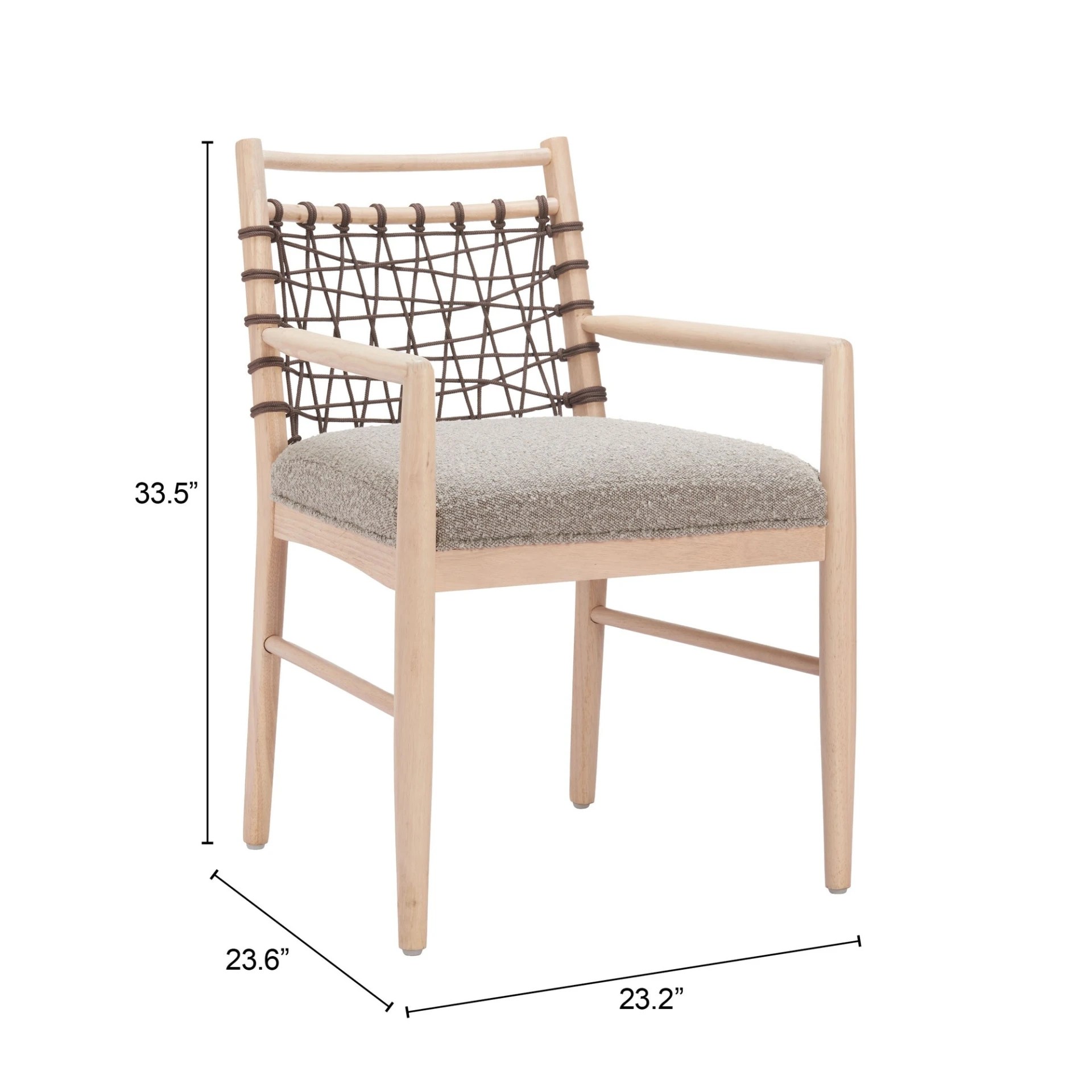 Silla Wezly Gris Kessa image number null