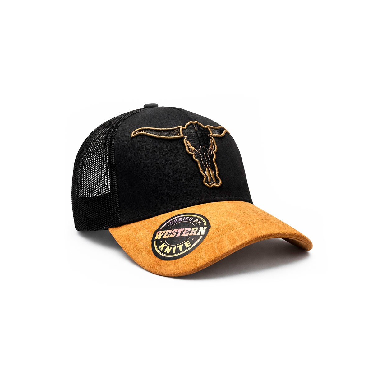 Gorra Trucker Livestock Golden Trail Mostaza Ajustable image number null