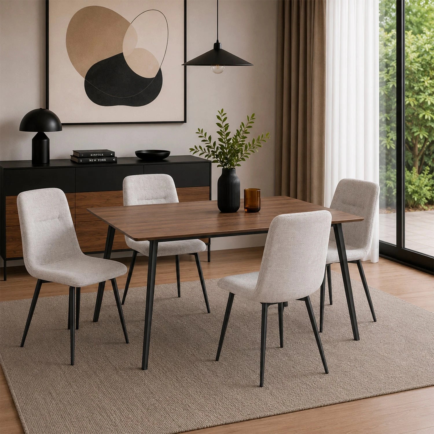 Silla Nibana Gris Kessa image number null
