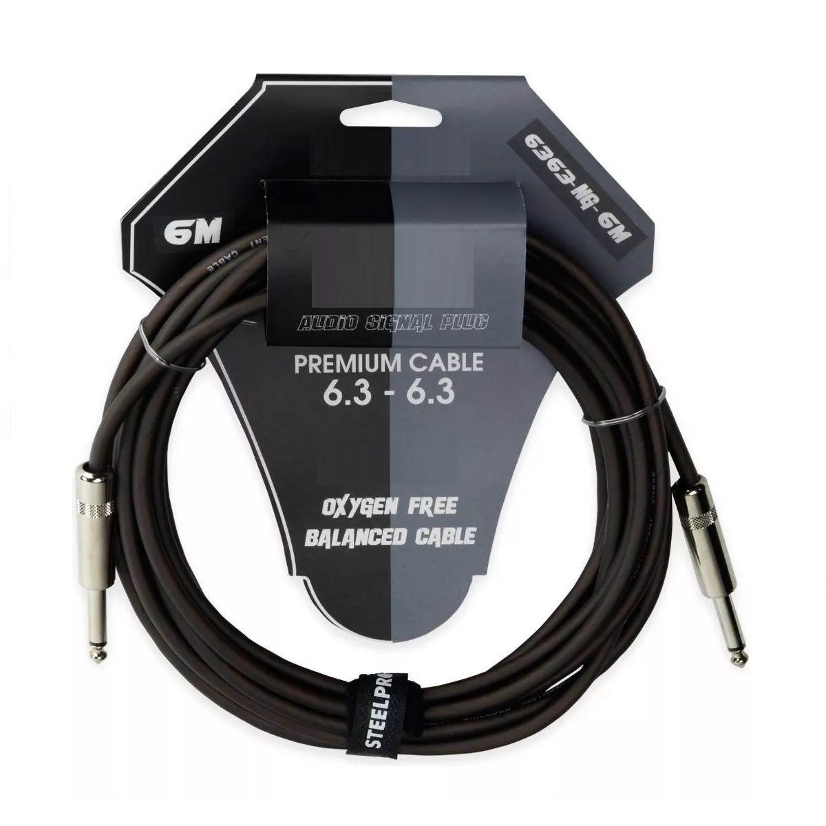Cable Para Guitarra Profesional 6m Plug6.3-plug6.3 image number null