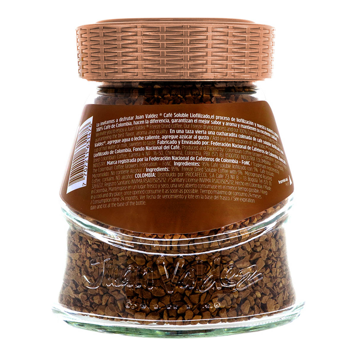 &nbsp;Caf&eacute; Micro Molido Regular Liofilizado 95 G Juan Valdez image number null