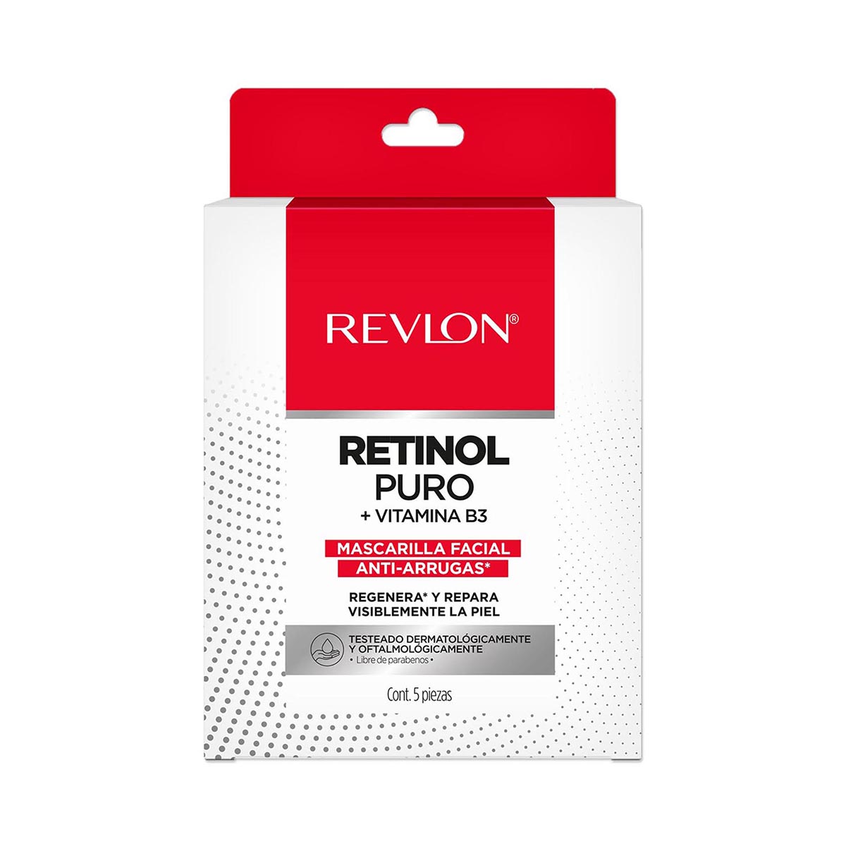 Pack Mascarilla Facial Retinol B3 5 pzas Revlon image number null