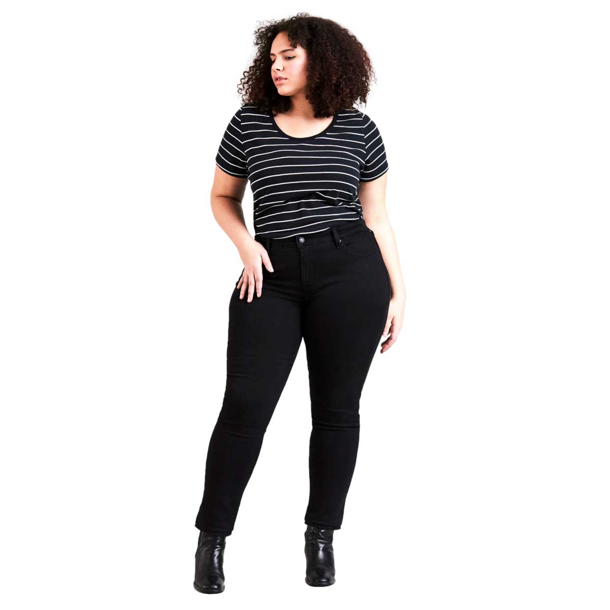 Jeans Tubo Levi's Para Mujer Curvy image number null