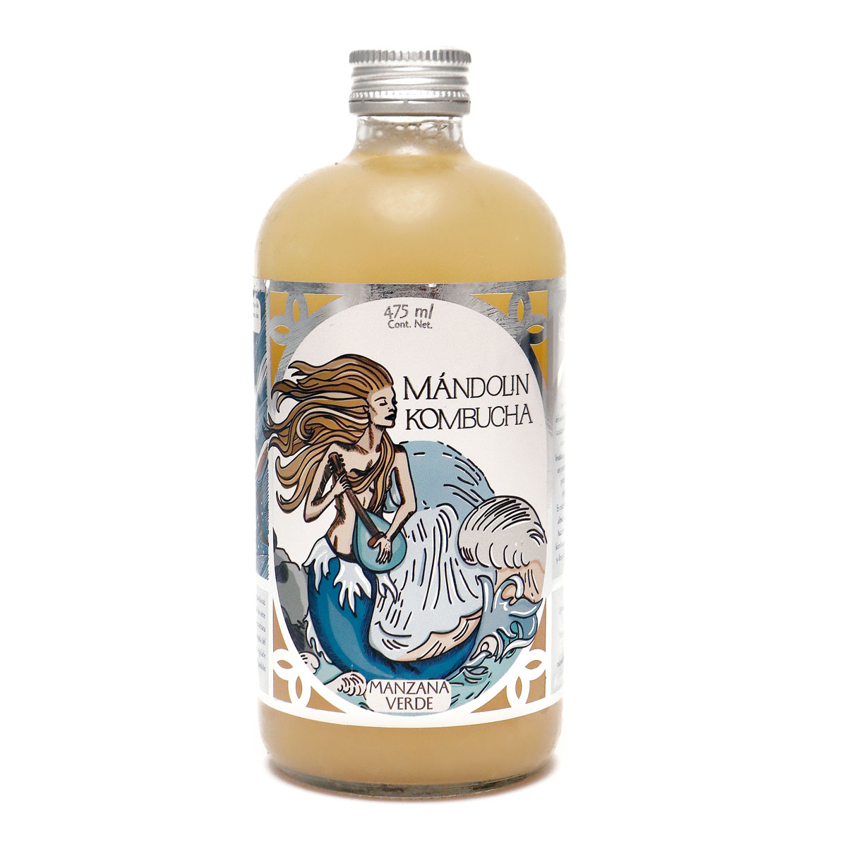 M&aacute;ndolin Kombucha Sabor Manzana Verde image number null