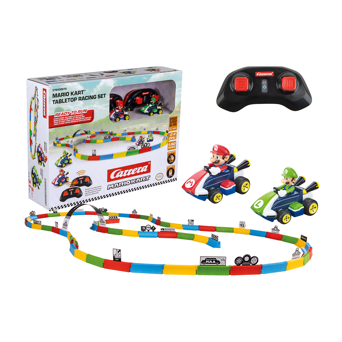 Set Tabletop Racing Mario Y Luigi Carrera image number null