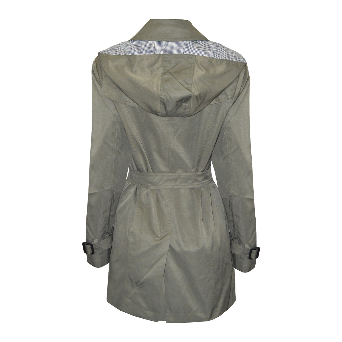 Gabardina con capucha y cintur&oacute;n Philosophy para Mujer image number null
