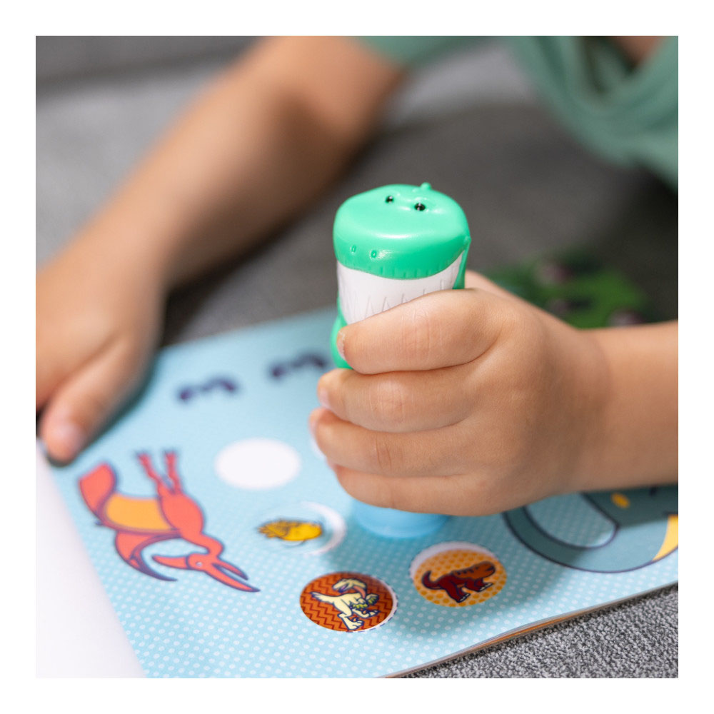 Melissa & Doug Set de Stickers Wow Dinosaurio SPIN MASTER image number null