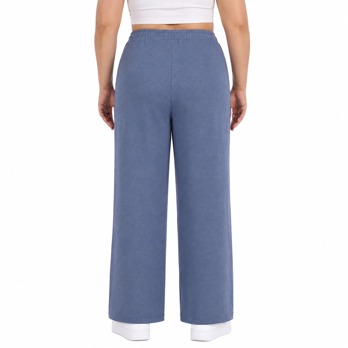 Pants French Terry Resorte en Cintura Jeanious para Mujer Curvy image number null
