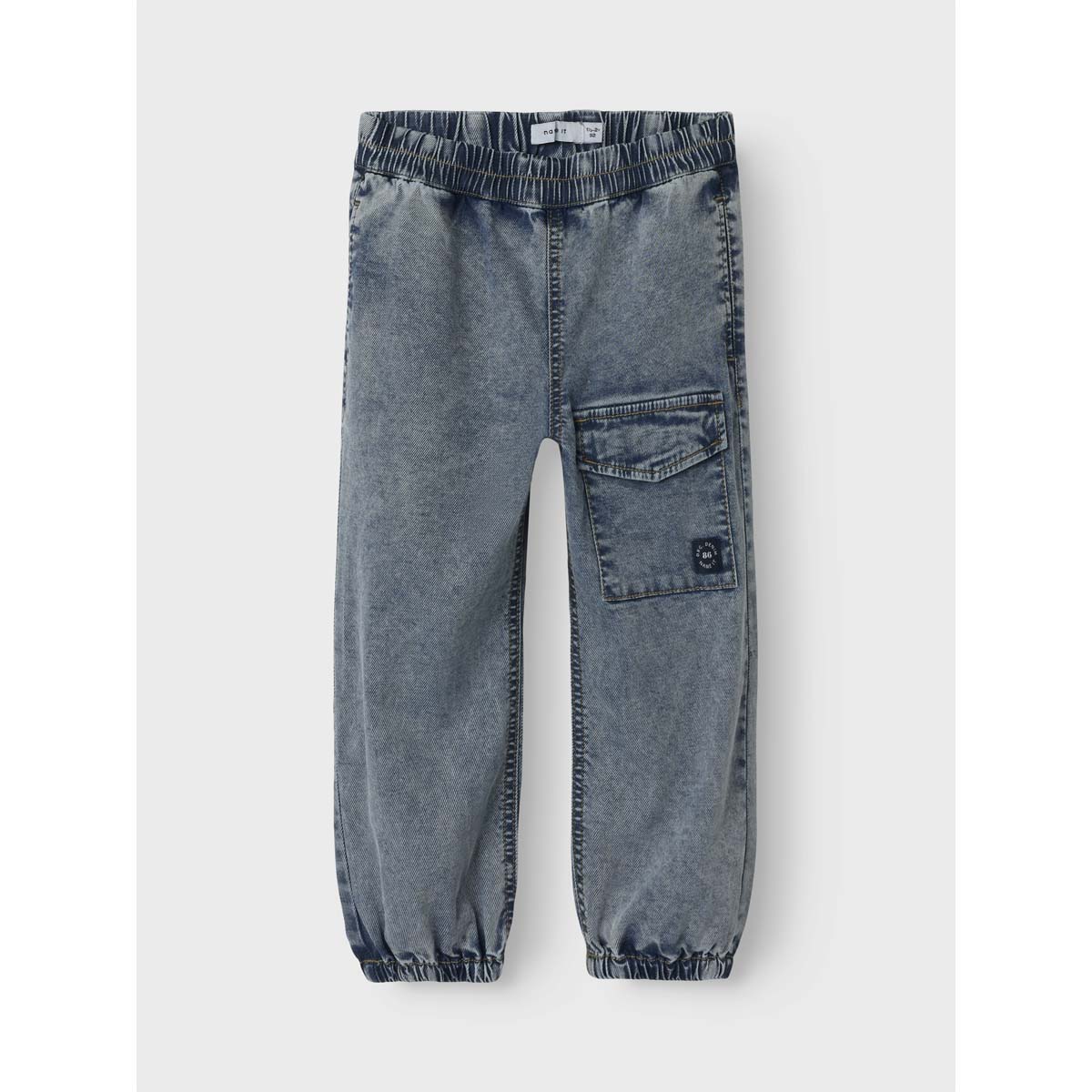 Jeans Cargo Con Elastico Name It para Ni&ntilde;o image number null