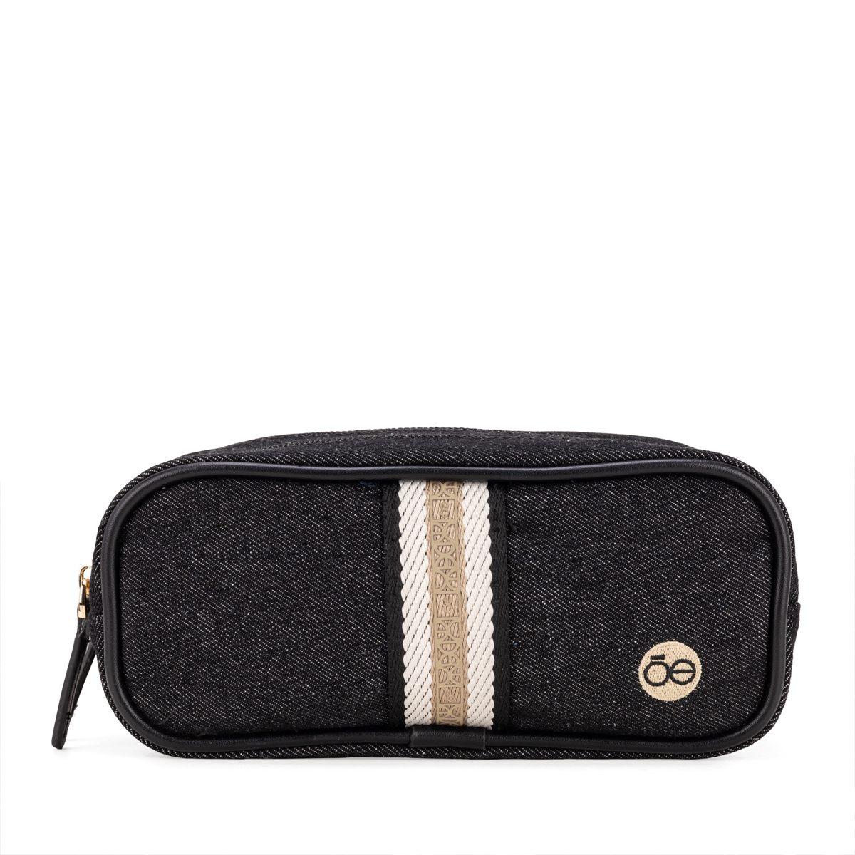 Cosmetiquera Cierre Doble Cloe Negro image number null