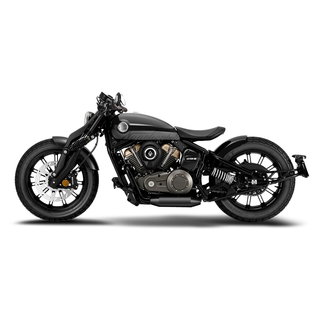 Motocicleta Chopper Benda Napoleonbob 250 Negro 2026 image number null