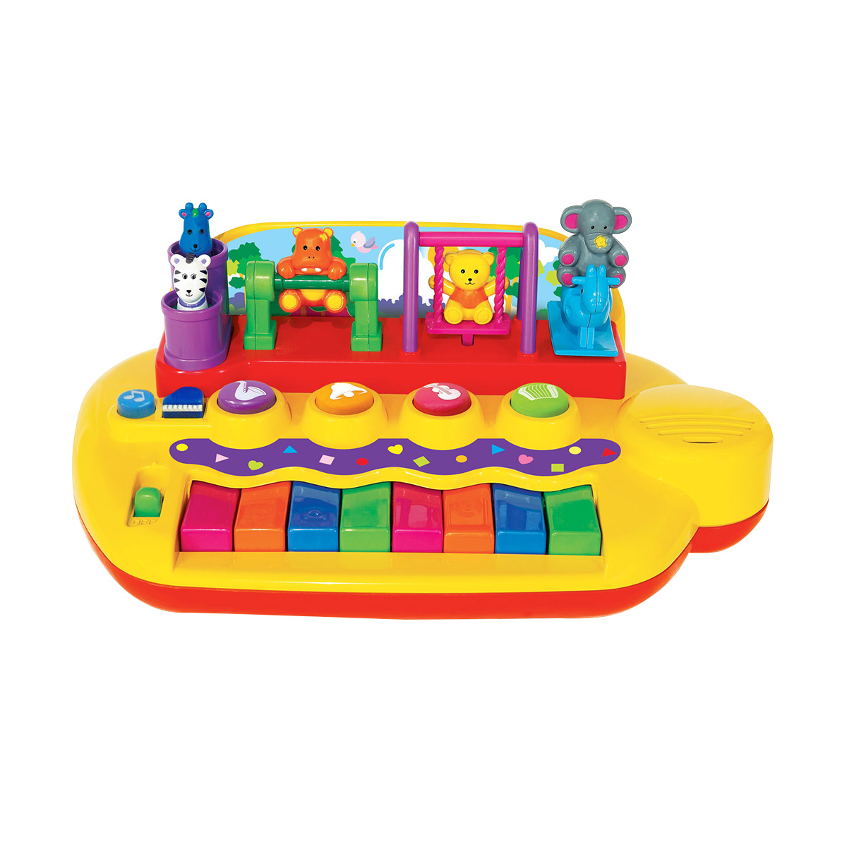 Piano Amigos Juguetones Kiddieland electr&oacute;nico image number null