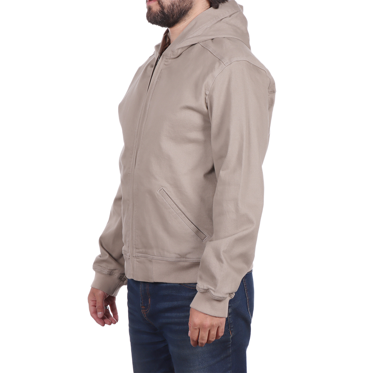 Chamarra Casual con Capucha de Algod&oacute;n Jeanious para Hombre image number null