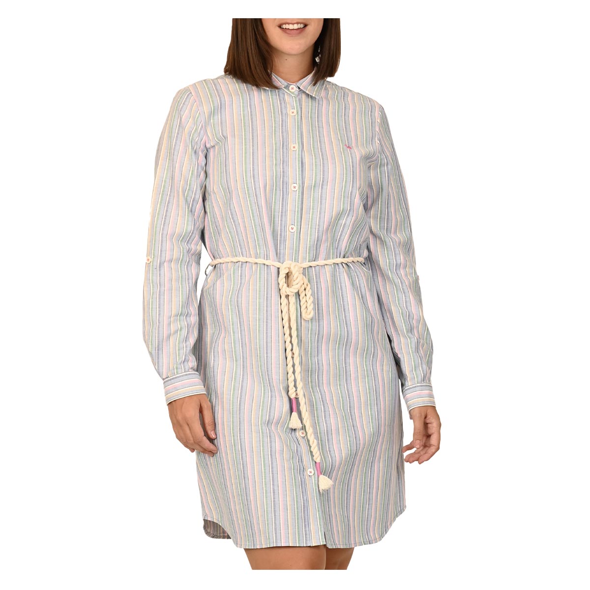 Vestido Manga Larga Boni Ferrioni Para Mujer Junior image number null