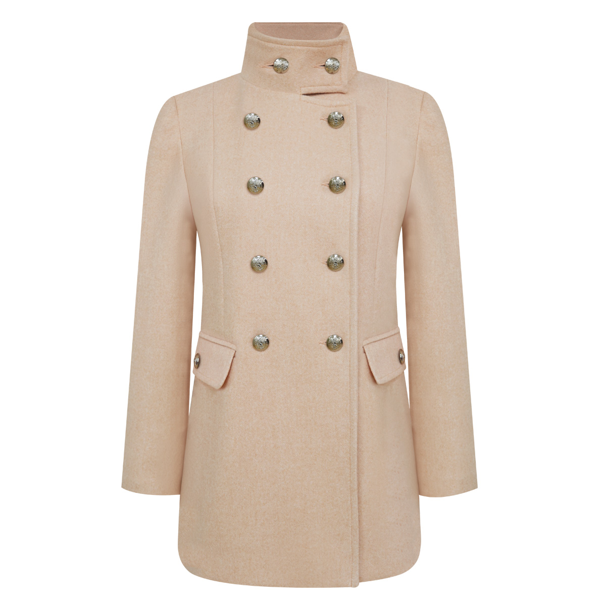 Abrigo cruzado estilo militar #4ME&4YOU para Mujer Junior image number null