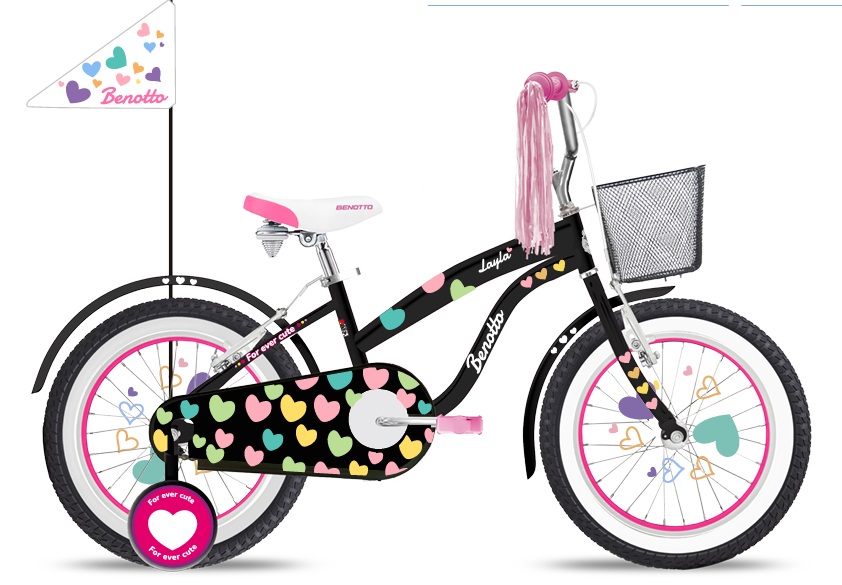 Bicicleta Infantil Benotto City Layla R16 1V image number null