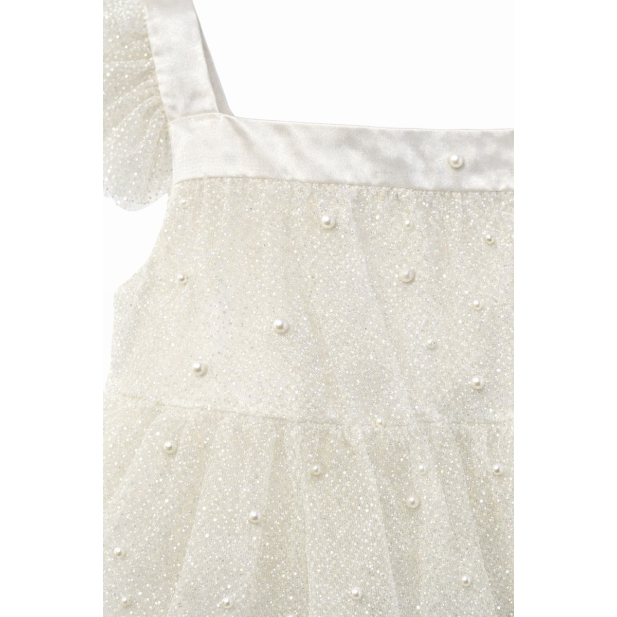 Vestido Olanes Glitter Perlas Pink Galery para Ni&ntilde;a image number null