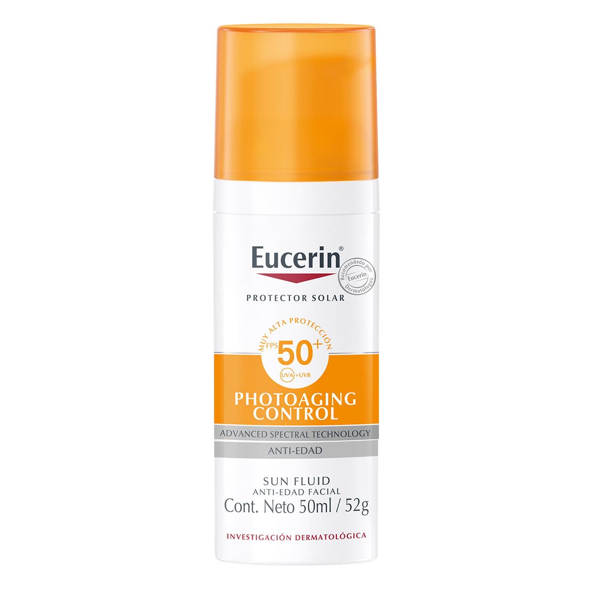 Eucerin Sun Face Fluid Anti-Edad Fps 50 50Ml image number null