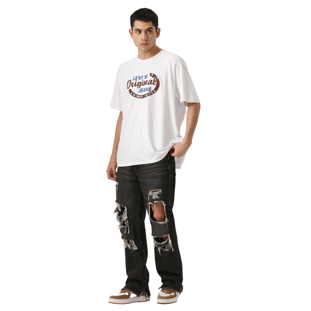 Playera con Grafico Levi's Manga Corta para Hombre Plus image number null
