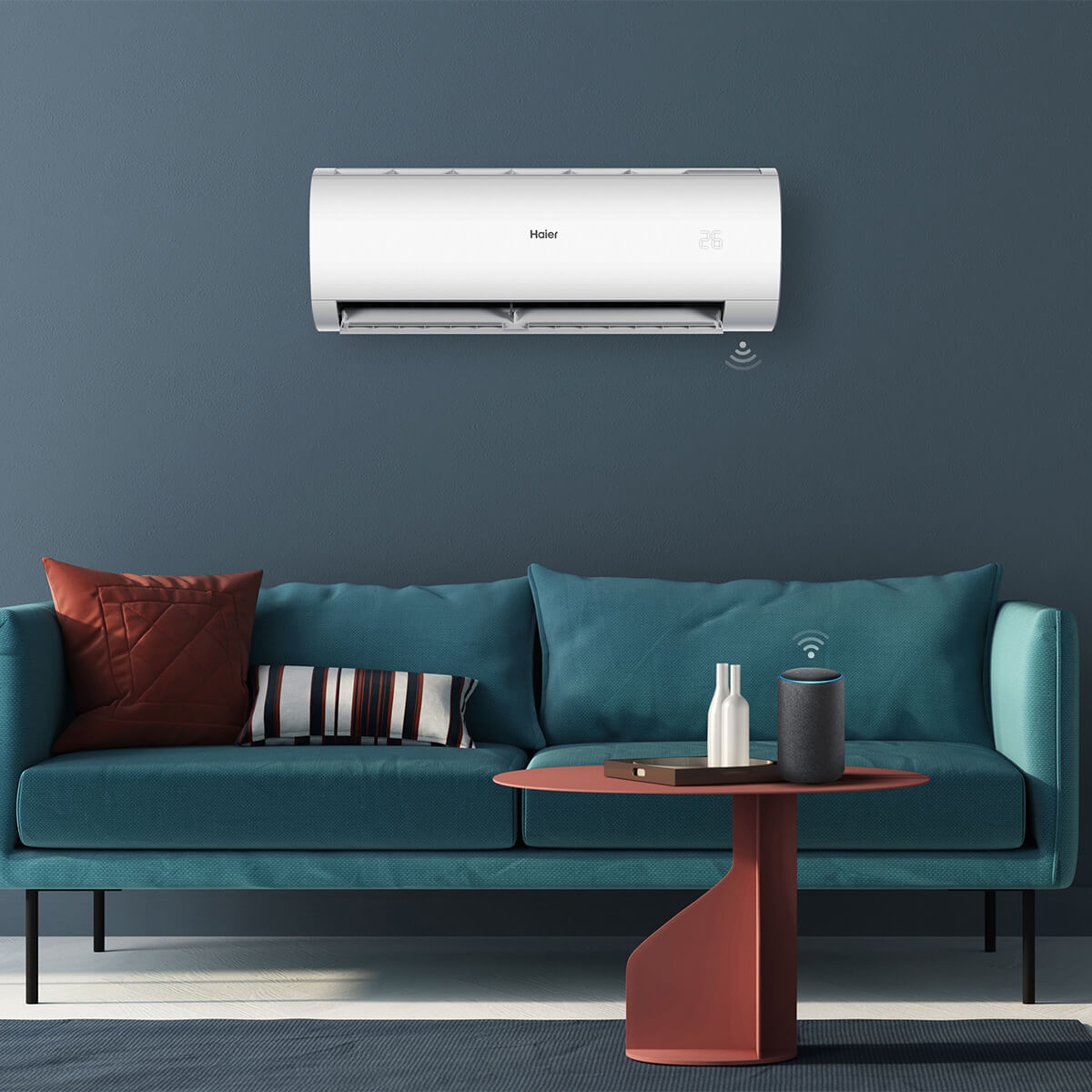 Minisplit Haier Inverter 12000 Btus Fc 220v Blanco image number null